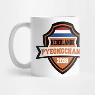 Team Netherlands Pyeongchang 2018 Mug